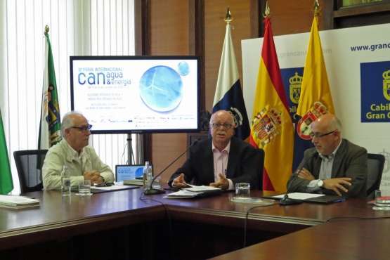 El teldense Fernando Ojeda, al frente del comité organizador de la Feria Internacional Canagua&Energía (Foto Acfi Press)