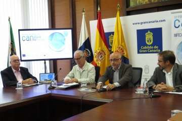 El teldense Fernando Ojeda, al frente del comité organizador de la Feria Internacional Canagua&Energía (Foto Acfi Press)