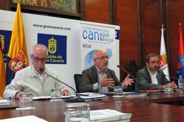 El teldense Fernando Ojeda, al frente del comité organizador de la Feria Internacional Canagua&Energía (Foto Acfi Press)