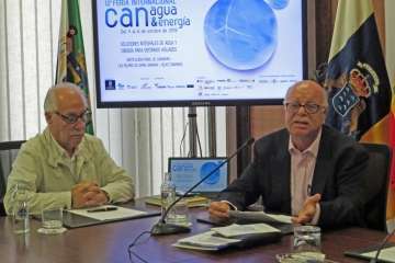 El teldense Fernando Ojeda, al frente del comité organizador de la Feria Internacional Canagua&Energía (Foto Acfi Press)