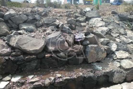 Un vertido de aguas fecales en Los Melones 'amenaza' con llegar a la arena de La Garita (Foto TA)