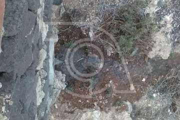 Un vertido de aguas fecales en Los Melones 'amenaza' con llegar a la arena de La Garita (Foto TA)