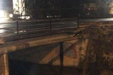 Chorro de aguas fecales en Ojos de Garza (Foto TA)