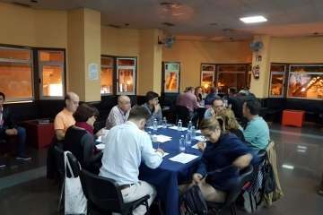 Foro de trabajo en Telde sobre las medidas para ahorrar energía (Foto TA)