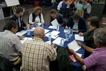 Foro de trabajo en Telde sobre las medidas para ahorrar energía (Foto TA)