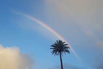 Arco iris doble  (Foto TA)