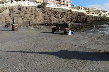 Costas culmina las obras de reparación del muelle de Melenara (Foto TA)