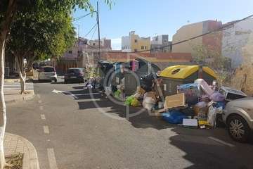 La recogida de residuos se resiente en Telde tras el Día de Reyes (Foto TA)