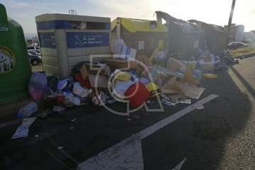 La recogida de residuos se resiente en Telde tras el Día de Reyes (Foto TA)