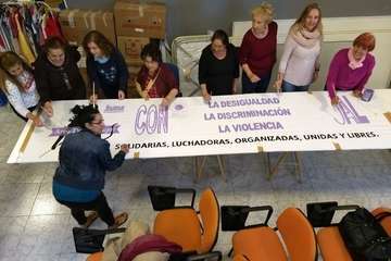 La RSP de Jinámar demanda al movimiento feminista más implicación 