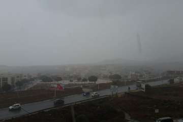 La tormenta deja en Telde hasta 17 litros por metro cuadrado (Foto Jesús Ruiz Mesa y TA)