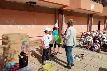 Una doble limpieza de playas para celebrar el Día del Medio Ambiente (Foto TA)
