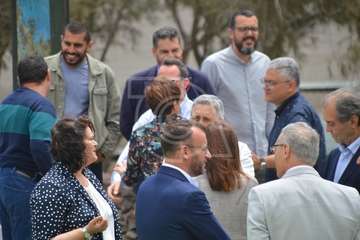 Telde acoge el acto de entrega de las Banderas Azules a los municipios canarios (Foto TA)