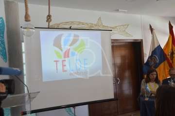 Telde acoge el acto de entrega de las Banderas Azules a los municipios canarios (Foto TA)