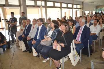 Telde acoge el acto de entrega de las Banderas Azules a los municipios canarios (Foto TA)