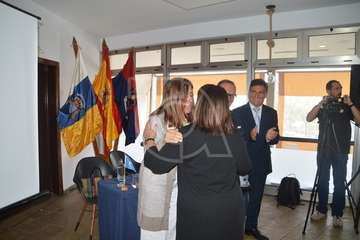 Telde acoge el acto de entrega de las Banderas Azules a los municipios canarios (Foto TA)