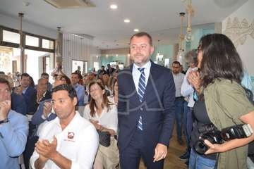 Telde acoge el acto de entrega de las Banderas Azules a los municipios canarios (Foto TA)