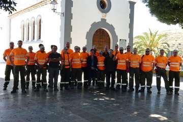 Dieciocho operarios se incorporan al dispositivo contra la culebra californiana (Foto Acfi Press)