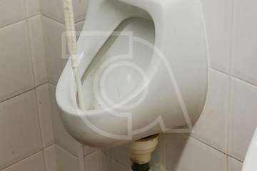 El vandalismo causa destrozos a los baños del parque de San Juan (Foto TA)