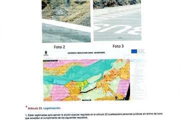 Turcón denuncia la ocupación del cauce del barranquillo de La Pardilla por un colegio privado (Foto TA)