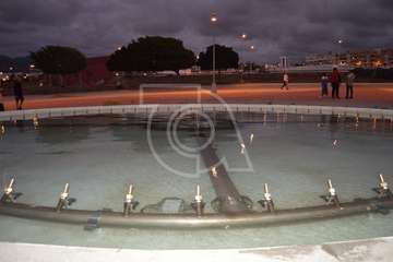 La fuente de La Vega se pone en marcha tras más de diez años sin funcionar (Foto TA)