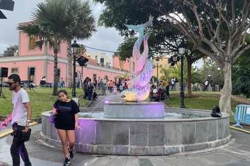 El Parque de Arnao se prepara para vestirse a la moda (Foto TA)