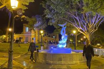 El Parque de Arnao se prepara para vestirse a la moda (Foto TA)