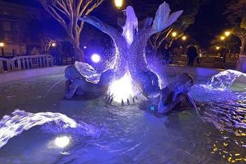 El Parque de Arnao se prepara para vestirse a la moda (Foto TA)