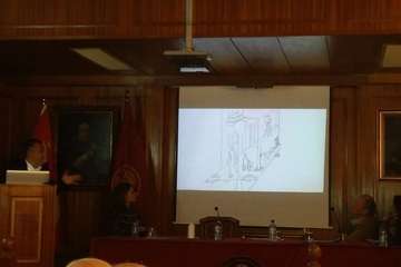  El edil Álvaro Monzón, ponente en un debate sobre la ILP para proteger los árboles urbanos (Foto TA)
