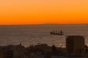 Fuerteventura a la vista de Telde (Foto TA)