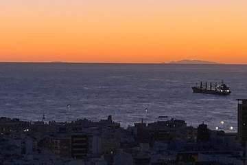 Fuerteventura a la vista de Telde (Foto TA)