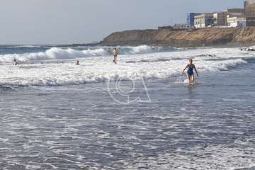 Reapertura al baño de las playas de Telde (Foto TA)
