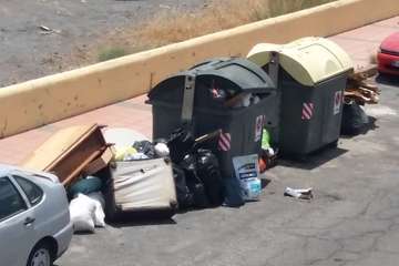  El vertedero 'invisible' para los servicios de Limpieza (Foto TA)