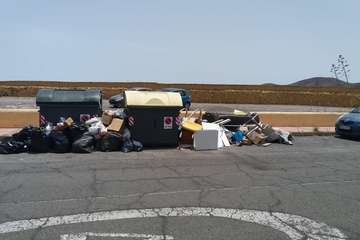  El vertedero 'invisible' para los servicios de Limpieza (Foto TA)