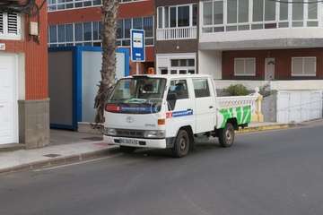 Cierre de los accesos a las playas de Telde para evitar aglomeraciones en los arenales  (Foto TA)