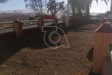 El estado del parterre municipal antes y después de la limpieza vecinal/TA.