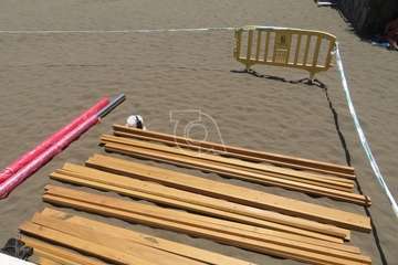  Las nuevas pérgolas de Salinetas y La Garita, en unos días/TA