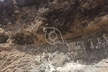 Los desprendimientos minan los encantos de la playa teldense de Aguadulce/TA