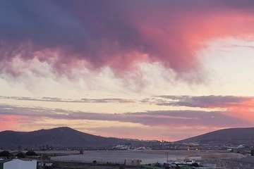 Atardecer de este domingo en Telde/Jesús Ruiz Mesa.