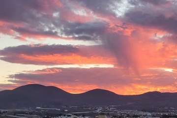 Atardecer de este domingo en Telde/Jesús Ruiz Mesa.