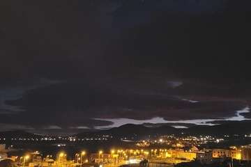 Atardecer de este domingo en Telde/Jesús Ruiz Mesa.