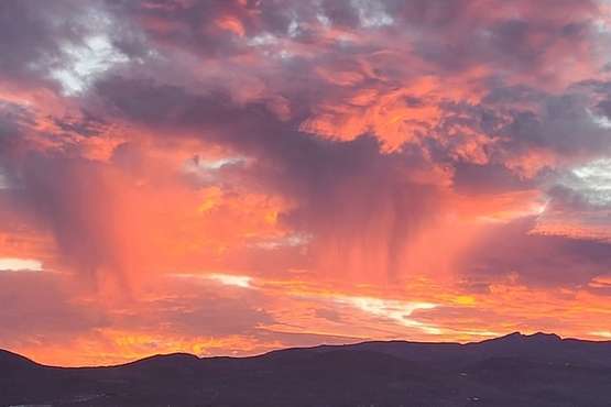 Atardecer de este domingo en Telde/Jesús Ruiz Mesa.