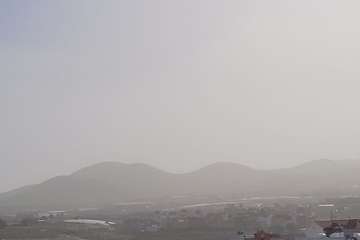  Polvo en suspensión en Telde/TA.