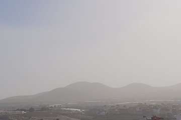  Polvo en suspensión en Telde/TA.
