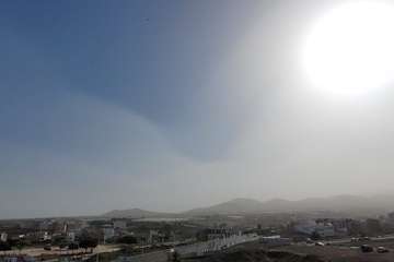  Polvo en suspensión en Telde/TA.