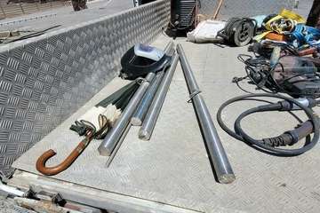 Máximo Riol asesora los trabajos de 'cirugía' en el Neptuno/Jesús Ruiz Mesa.