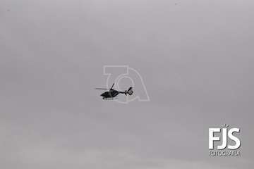 Izado de la bandera azul en Melenara/TA.