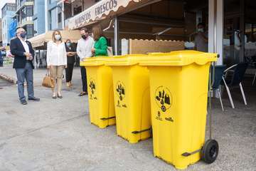 Telde acoge el arranque de la primera campaña insular para incentivar la recogida selectiva de envases ligeros/TA.