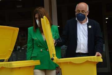 Telde acoge el arranque de la primera campaña insular para incentivar la recogida selectiva de envases ligeros/TA.