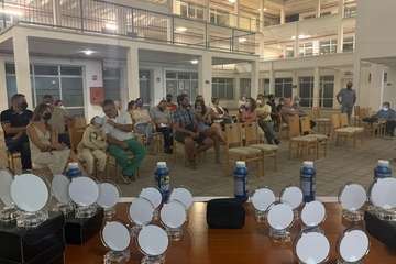 Entrega de trofeos y fotografías premiadas/TA.